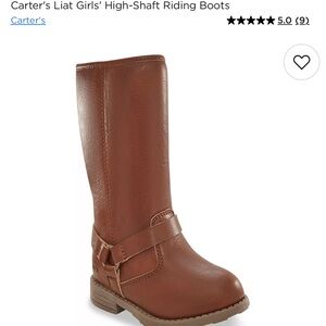 Carter's Liat Girls' High-Shaft Riding Boots